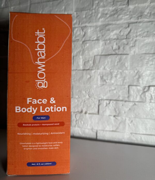 Face & Body Lotion for Men